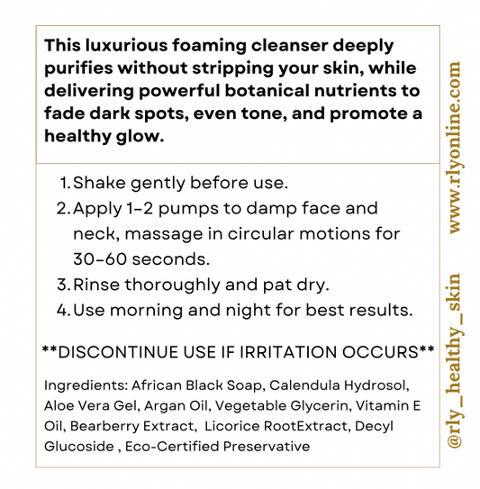 Liquid African Black Soap