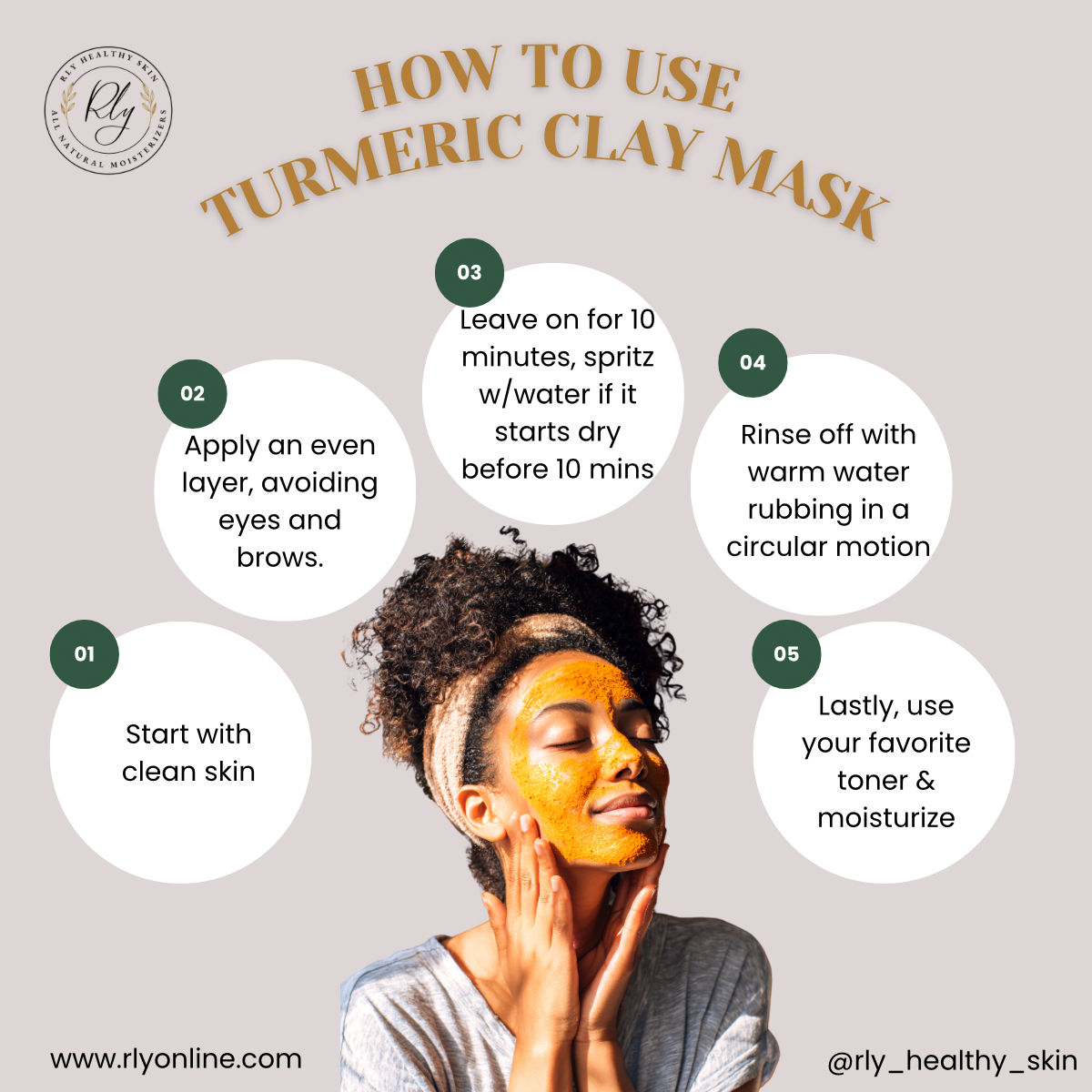 Turmeric + Vitamin C Clay Mask